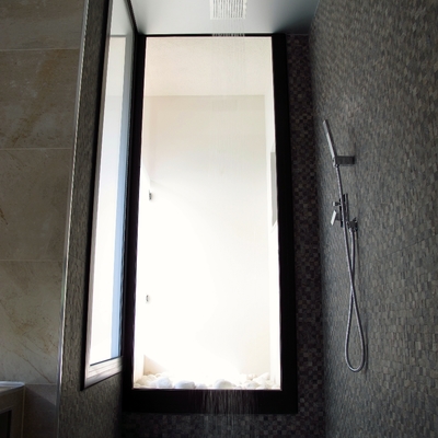 Vivienda Unifamiliar. Ducha panorámica