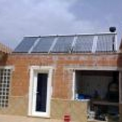 Vivienda unifamiliar Solar Térmica