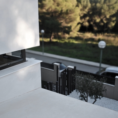 Vivienda Unifamiliar. Ventana esquinera