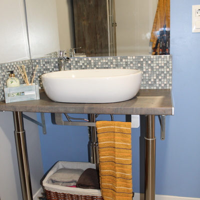 Ya tenemos el lavabo.