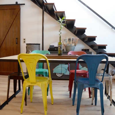 Zona comedor y acceso a terraza