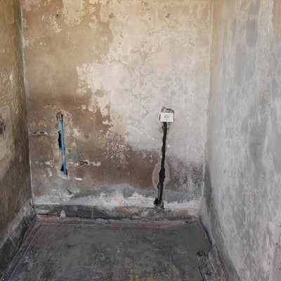 Reabilitación de cuarto lavadero despues de un incendio