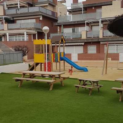 Zonas comunes comunidad (Gym, zonas verdes, parque infantil, spa)