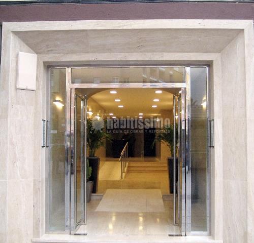 Reforma y decoración de Hall de  edificio 