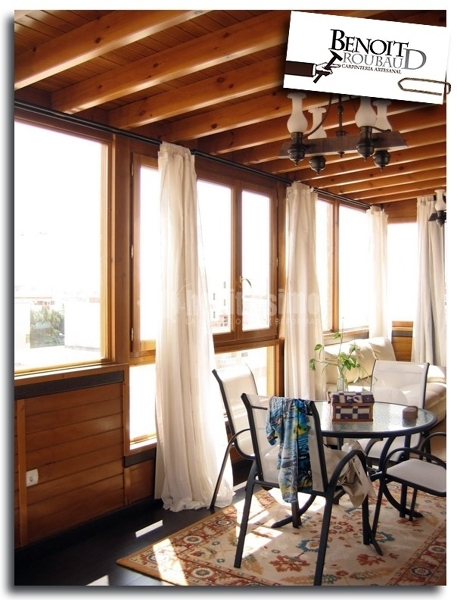 Cerramiento De Terraza, Construcción De Casa De Madera