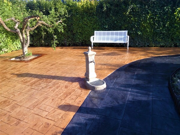 ACABADO DE HORMIGÓN IMPRESO.