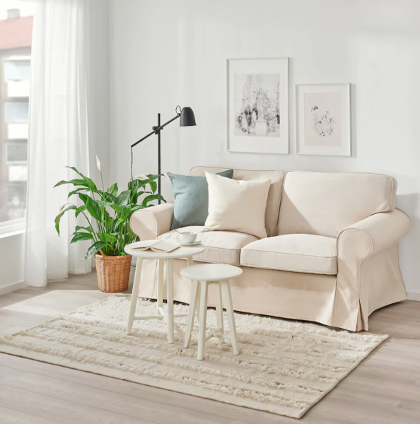 Alfombra de flecos de IKEA