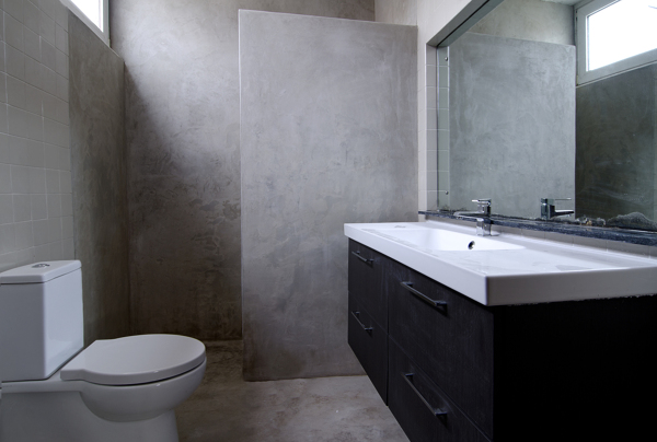 Bño de microcemento