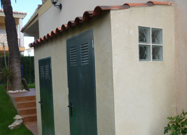 Casetas depuradoras para piscinas