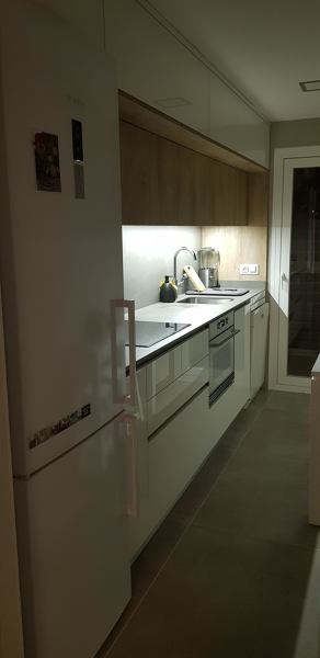 Cocina con doble fondo