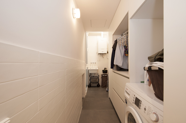 Cuarto de limpieza y zona de lavado