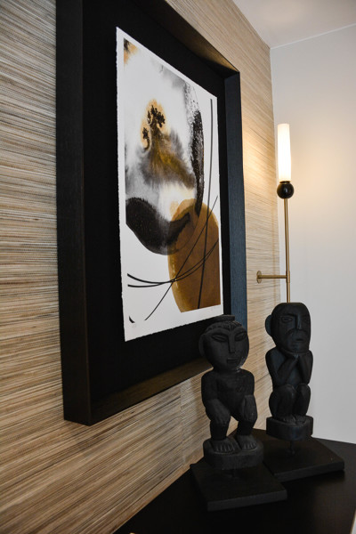 Decoración y entrada de Hall