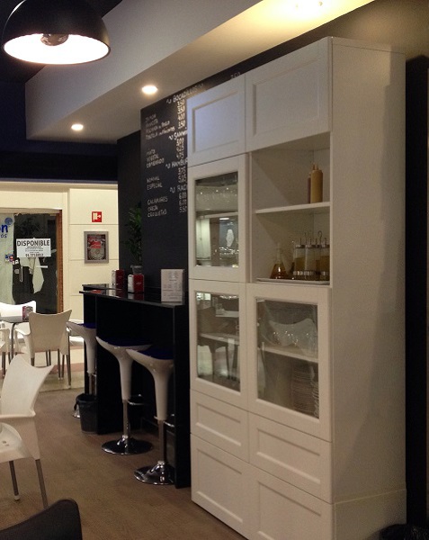 Detalle del interior reformado