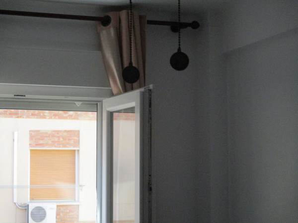 Dormitorio con gotelé