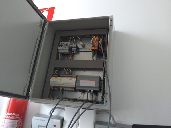 Instalacion de cuadro para MODBUS