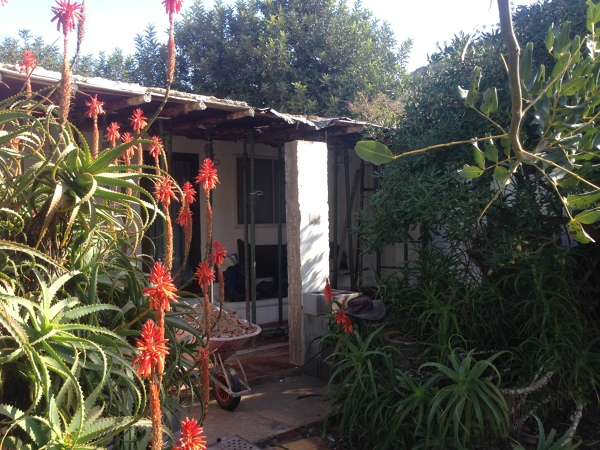 Jacena de obra derribada