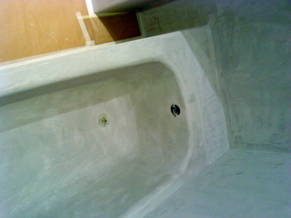 microcemento en las arenas - getxo