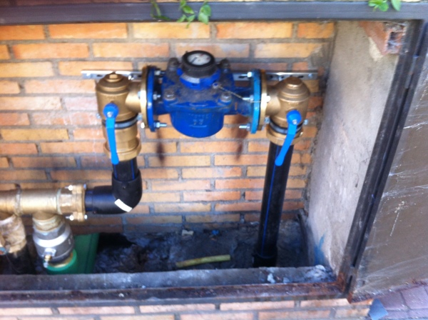 Nueva entrada al puente de contador.