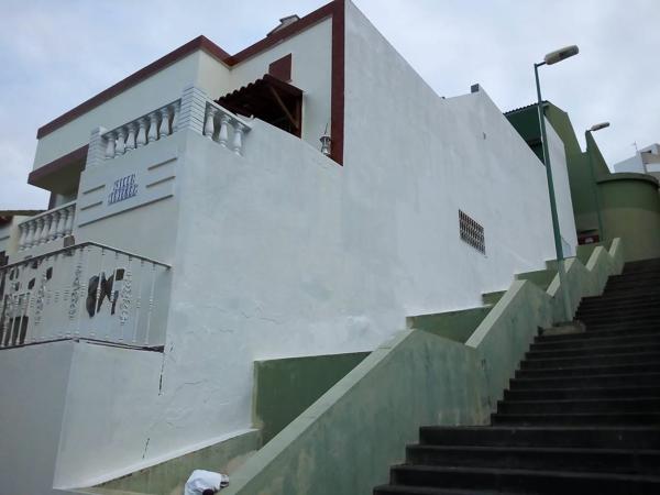 pintura exterior de fachada