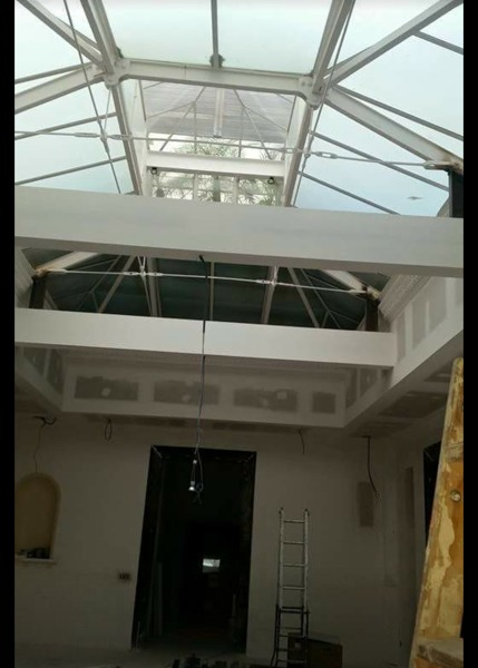 Pladur en piso de 600 m2