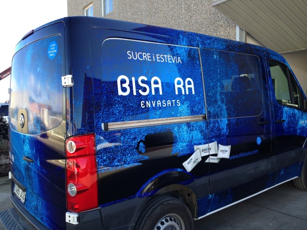 Rotulación de vehículo publicitàrio