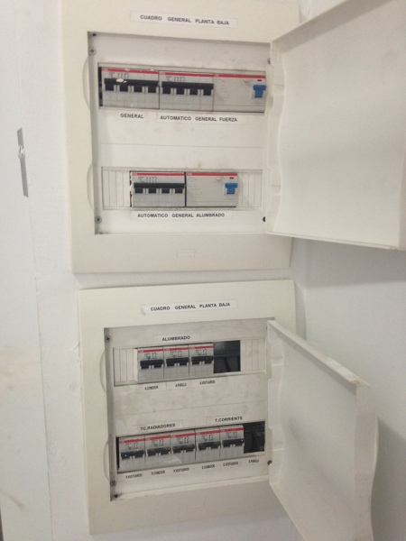 Subcuadro oficinas planta baja