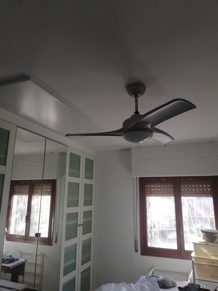 Ventilador de techo con luz