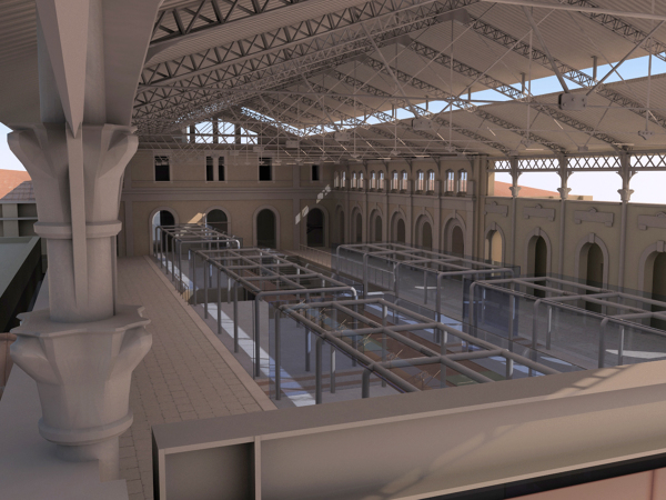 Vista 3D estado futuro tras las obras