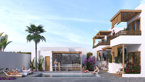 Vista áreas comunes