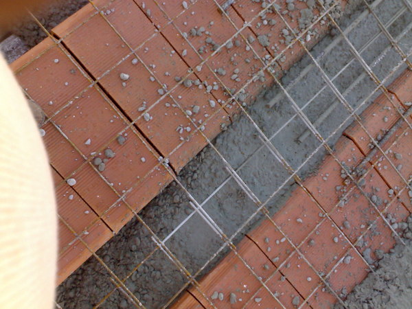 vista vano vigueta gormigonada y negativos