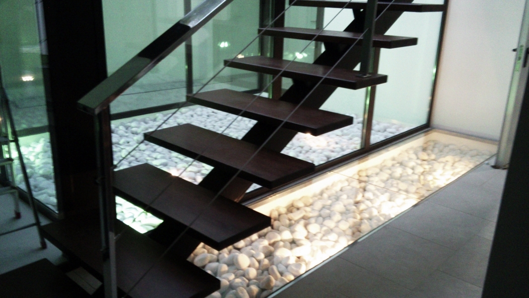 Vivienda Unifamiliar . Escalera