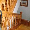 Escalera y baranda de Roble
