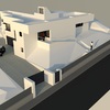 3D ANTERIOR A OBRA DE VIVIENDA UNIFAMILIAR AISLADA