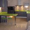 Cocina Roble ceniza silestone Fun