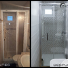 Antes y después baño