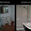 Antes y después baño
