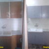 Antes y después de la zona del fregadero
