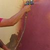 aplicando corcho proyectado