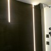 baño con leds 