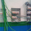 Cableando cuadros taller mecánico