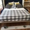 CAMA ABATIBLE VERTICAL C/ ESTANTE DE 150 x 190 CERRADA