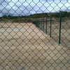 cercado simple torsion en plastificado verde