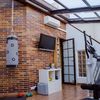 Cerramiento de terraza para hacer gimnasio en casa