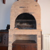 Chimenea de leña rustica
