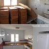 Cocina antes y después.