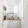 Cocina con ventanas batientes