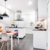 Cocina de estilo nórdico y en blanco