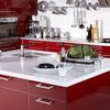 Cocina en tono Magenta