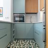 Cocina en verde