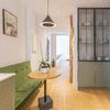 Cocina moderna open concept con office integrado